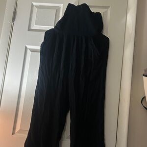 Aerie Black Turtleneck Jumpsuit
